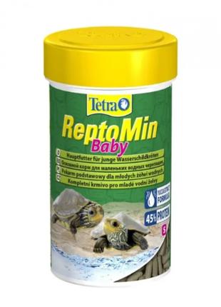 Tetra ReptoMin Baby 100ml корм для маленьких черепах