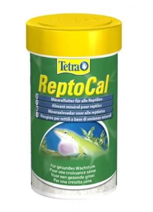Мінеральна добавка Tetra ReptoCal 100 мл для всіх видів рептилій