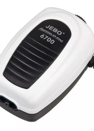 Компрессор Jebo 6700 для аквариума до 250л