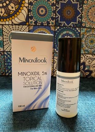 Minoxilook Миноксидил средство для роста волос от облысения 100мл