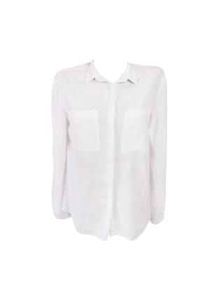 Б/У женская рубашка с длинным рукавом белый XS TOP SECRET