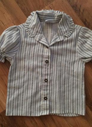 Блуза на девочку 3-4 лет