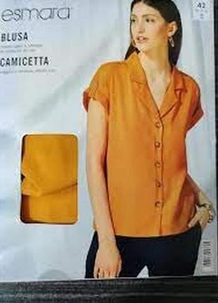 Летняя блуза esmara германия, размер 38евро (наш 44)