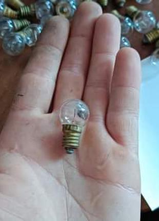 Лампа миниатюрная МН-7-0.5-цоколь Е10/13 7в 0.5а