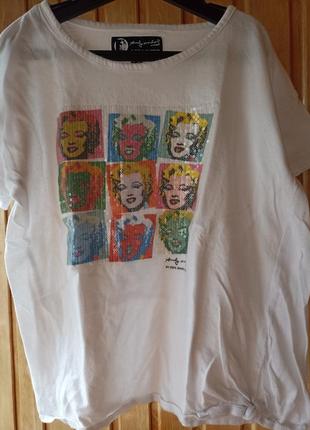 Летняя футболка  девочке 10-12 лет р.140, 146-152, 158