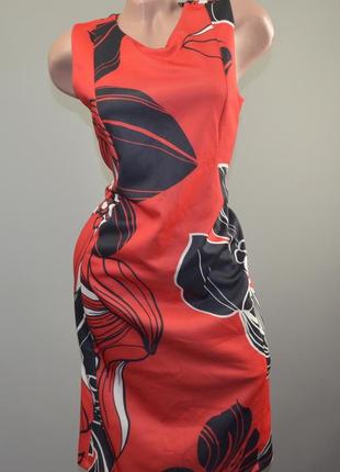 Красивое платье с крупными цветами body flirt (38)