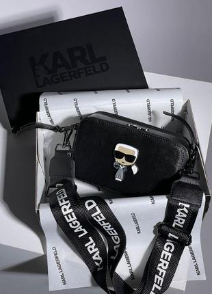 Karl lagerfeld snapshot black