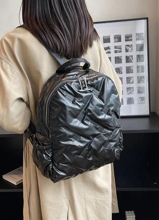 New стильный женский рюкзак, черный, новая