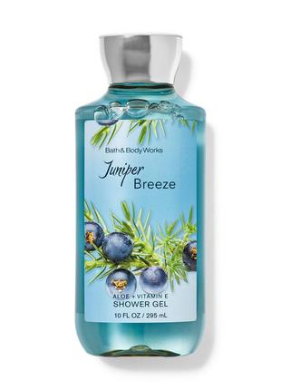 Гель для душа bath and body works juniper breeze