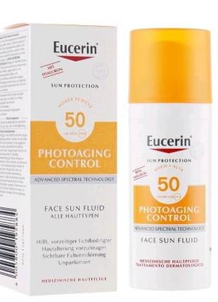 Сонцезахисний антивіковий флюїд Eucerin Anti-Age Sun Fluid SPF 50