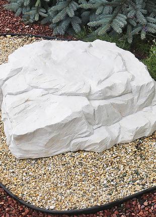 Ландшафтний Валун (камінь) білий граніт 87х86х28 см Гранд През...