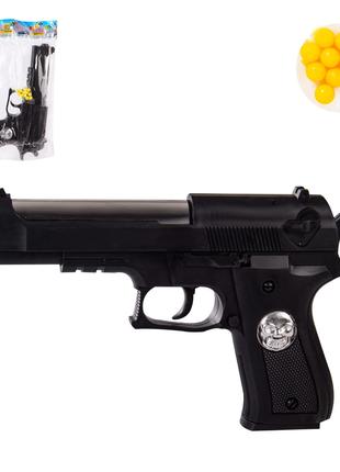 Игрушечный Пистолет 007 (192шт/2) с пульками, в пакете – 17*25...