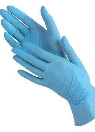 Medicom SafeTouch Перчатки нитриловые голубые (р М) 1 пара