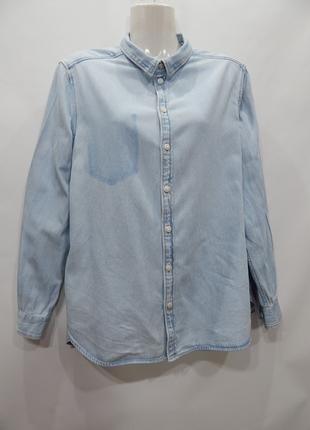 Рубашка фирменная женская джинс сток Vintage H&M; UKR 52-54 р....