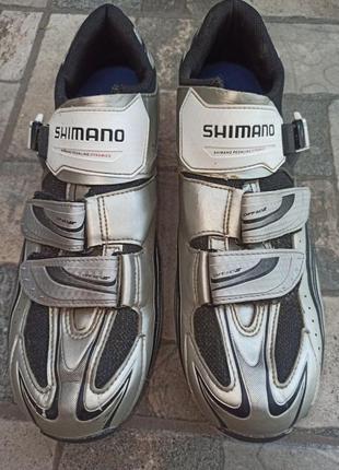 Вело кроссовки, вело туфли shimano размер 47 стельки 31 см.