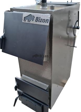 Шахтный котел Бизон 8 кВт 4 мм, боковая(фронтальная загрузка)....