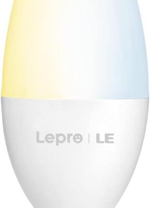 Умная лампочка Lepro E14  4,5 Вт, 380 лм, 2700–6500 K Уценка
