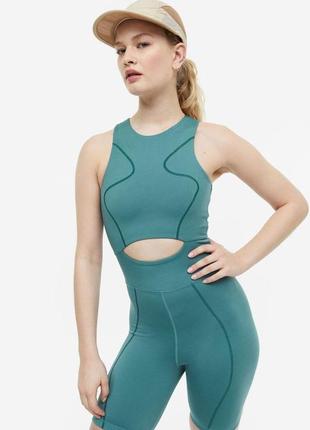 Спортивный комбинезон h&amp;m drymovetm sport-unitard