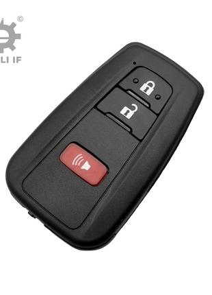 Ключ брелок смарт ключ заготовка Хайлендер Тойота 2 кнопки 899...