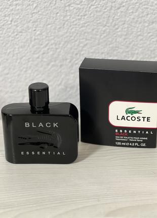 Мужская туалетная вода Lacoste Black Essential (Лакост Блэк Эс...