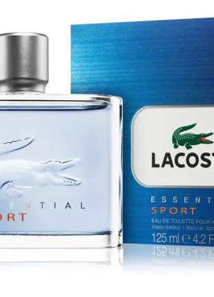 Мужские туалетная вода Lacoste Essential Blue Sport 125ml