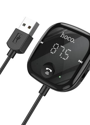 FM модулятор трансмиттер Bluetooth Hoco E65