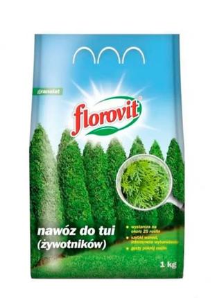 добриво для туї і хвойних Florovit