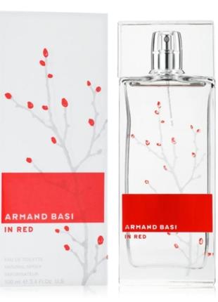 In red armand basi