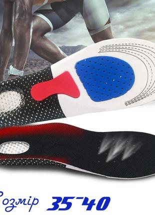 Ортопедичні устілки для взуття з амортизуючою п'яткою CIMA Gel...