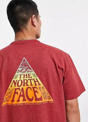 The north face re-grind regrind back print t-shirt футболка ма...