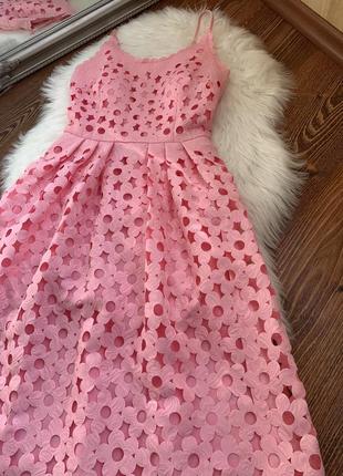 Новое потрясающее платье в розовом цвете от savida