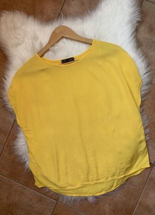 Яркая блуза в желтом цвете от primark 100% вискоза