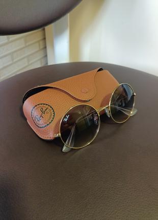 Жіночі сонцезахисні окуляри  RAY-BAN RB 3592 Light Brown Gradie