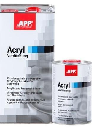 APP Растворитель Acryl Verdunnung нормальный 1.0 l (для акрило...
