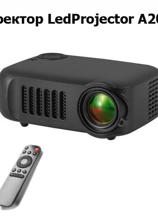 Led проектор Full HD LedProjector А2000, домашний переносной