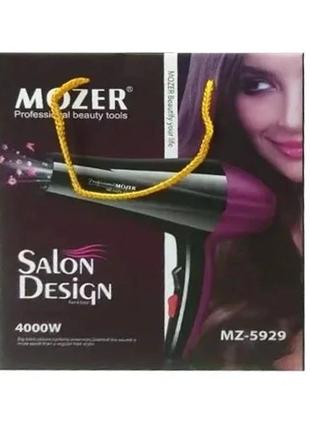 Профессиональный фен для сушки и укладки волос Mozer MZ-5929, ...