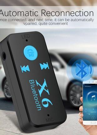 Бездротовий AUX Bluetooth+MP3 microSD приймач,адаптер,ресивер,...