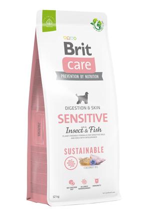 Сухой корм для собак с чувствительным пищеварением Brit Care S...