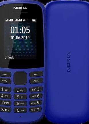Мобільний телефон Nokia 105 TA-1203 Single Sim 2019 Blue