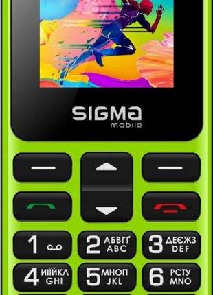 Мобильный телефон Sigma mobile Comfort 50 HIT2020 Green