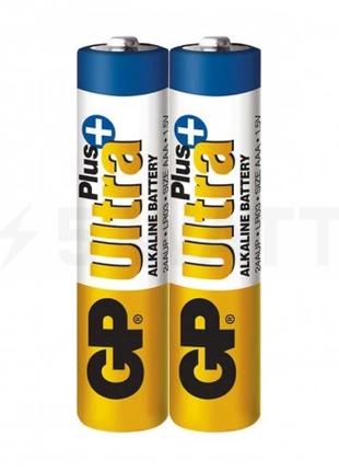 Батарейка лужна GP LR03 AAA 1,5V «Ultra Plus Alkaline» (24AUP-...