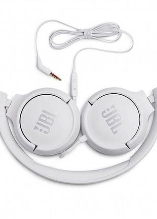 Гарнiтура JBL T500 White (JBLT500WHT)