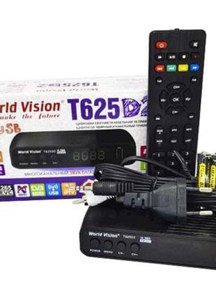 Тюнер Т2 T625D2IPTV ТМ World Vision