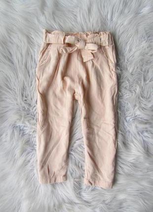 Легкие детские брюки штаны из габардина для девочки lc waikiki