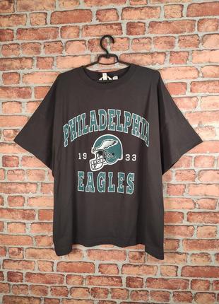 Футболка оверсайз oversize philadelphia aagls nfl