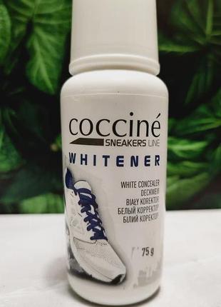 Крем-паста для взуття Coccine WHITENER біла 75мл