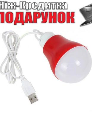 Енергозберігаюча технологія LED-лампа USB Червоний
