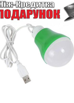 Кемпинговая светодиодная LED-лампа USB Зеленый