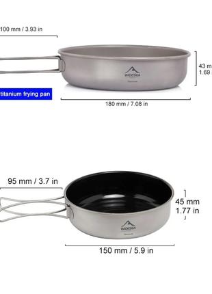 Сковорода - тарелка 900ml + сковорода с антиаригаргим покрытие...