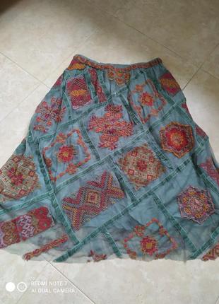 Сукня сітка з вишивками індія